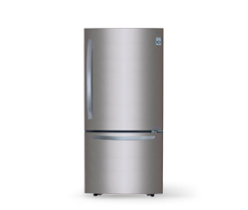Refrigerador gris plateado de dos puertas, Refrigeradores